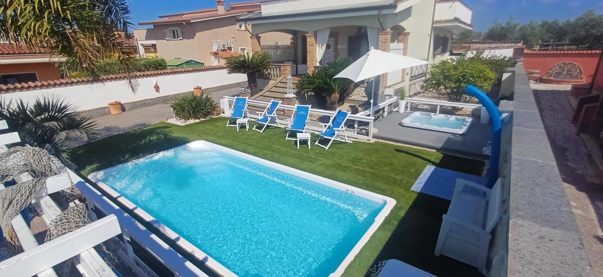 Alloggi Turistici Con Piscina Palestra Jacuzzi Sauna Anzio Eksteriør billede